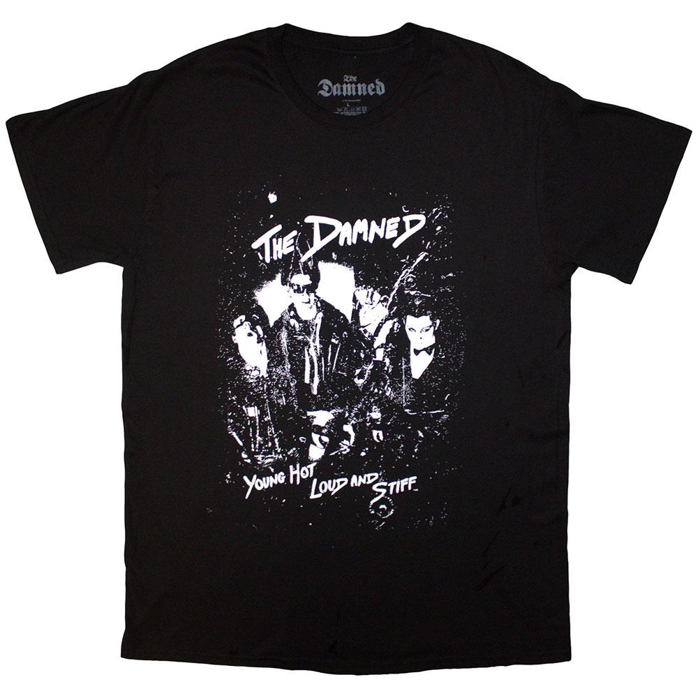 The Damned - Young Hot Loud & Stiff Tshirt Homme - Noir